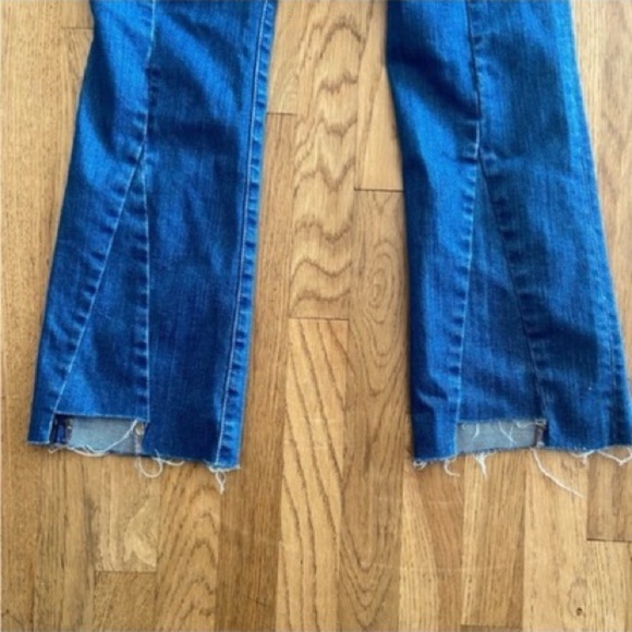 Madewell Cali Demi Boot Frayed Step Hem Size 24 EUC - Picture 9 of 15